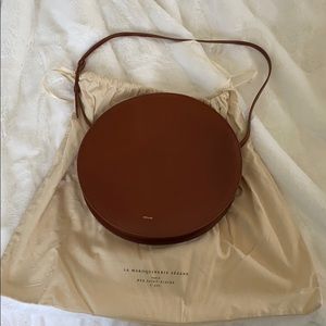 Sezane large Nicole bag in brown